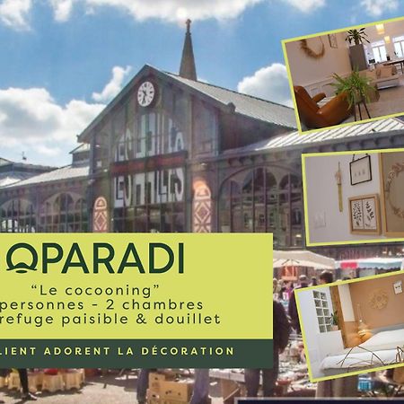 Oparadi "Le Coconing" En Plein Coeur Du Marche De Wazemmes ลีลล์ ภายนอก รูปภาพ